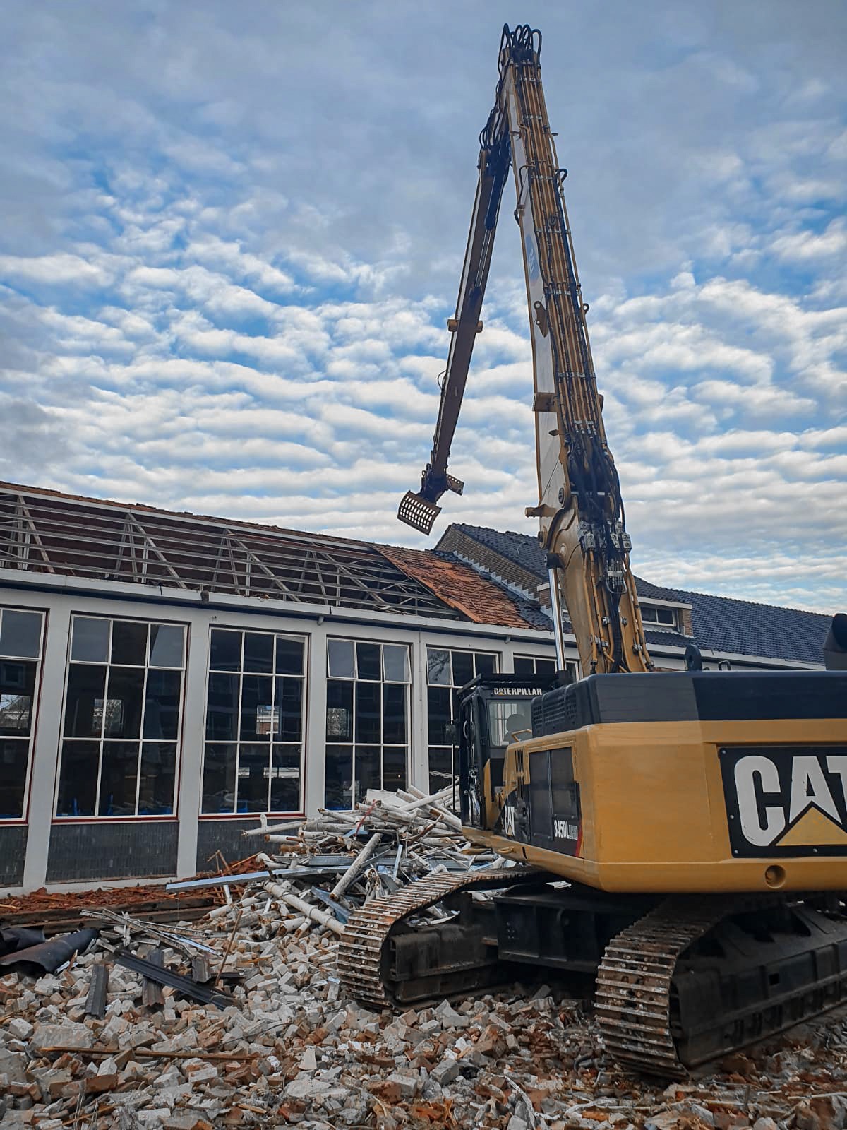 High reach sloop door Vakslopers